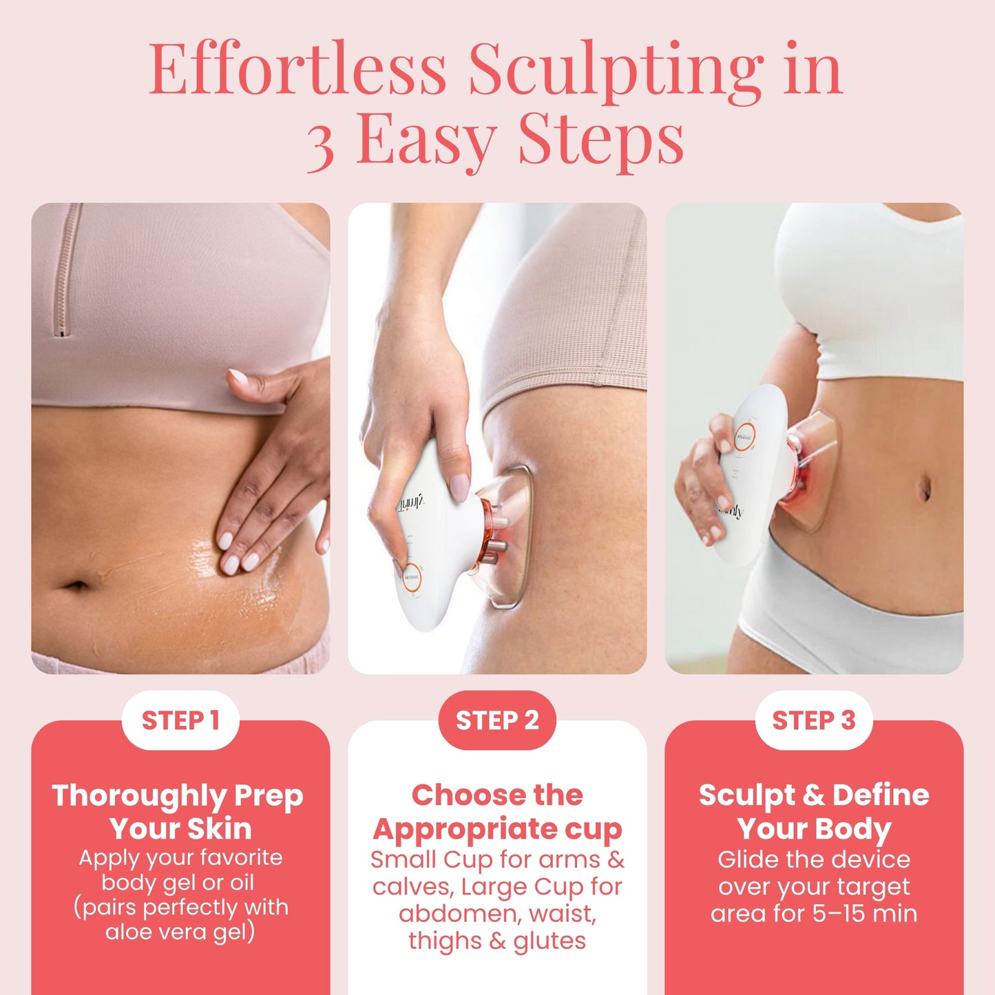 Trimly 3 in 1 Anti-Celullite Body Sculp+