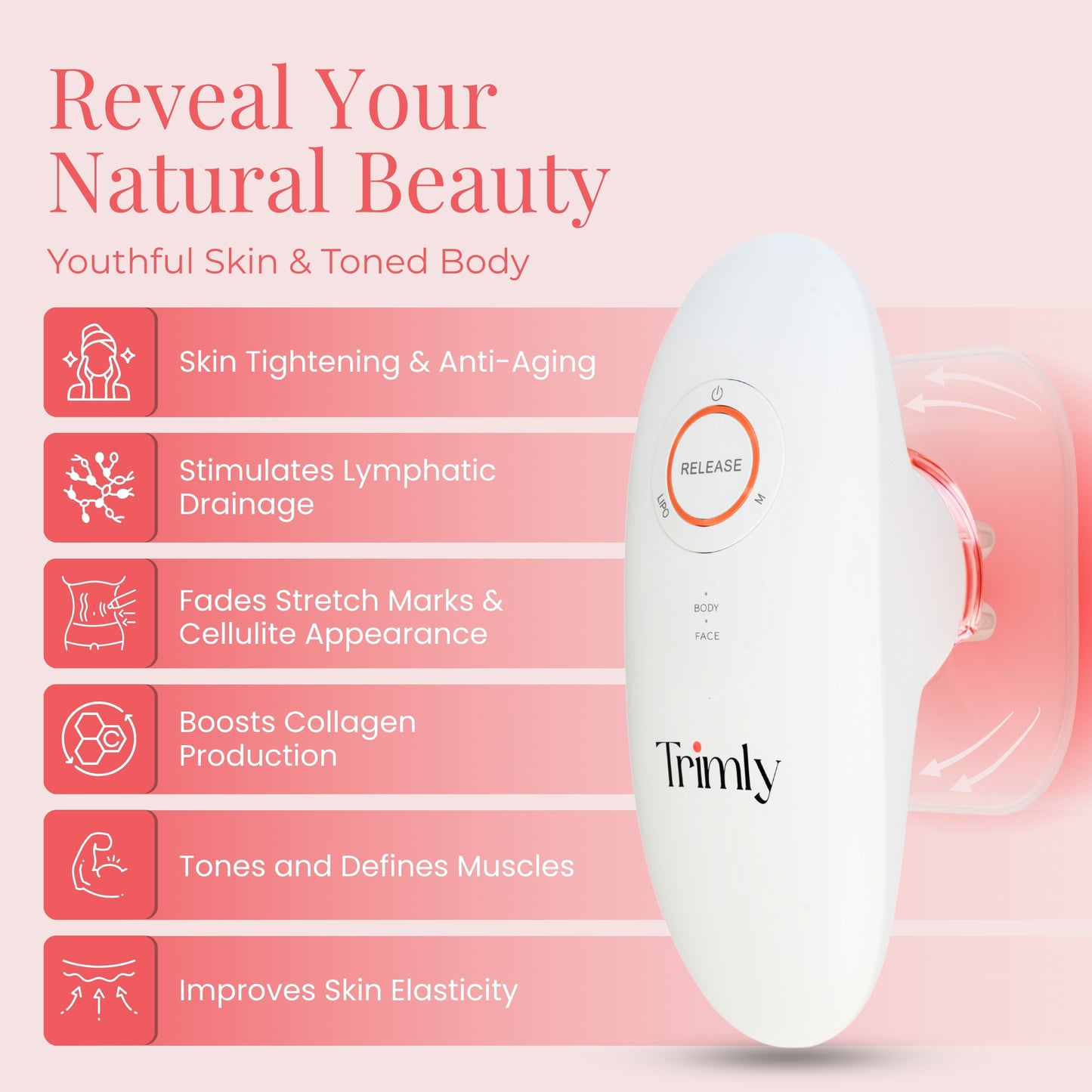 Trimly 3 in 1 Anti-Celullite Body Sculp+